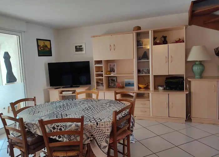 T4 Avec Vue Mer, Climatisee, 80m2, A 50m, 6 Pers. - Fr-1-796-100 Villa *