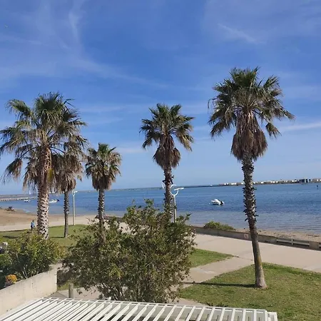 T4 Avec Vue Mer, Climatisee, 80m2, A 50m, 6 Pers. - Fr-1-796-100 * Gruissan