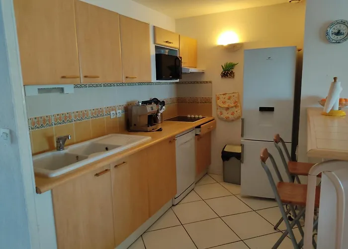 Villa T4 Avec Vue Mer, Climatisée, 80m2, à 50m, 6 Pers. - Fr-1-796-100 Gruissan