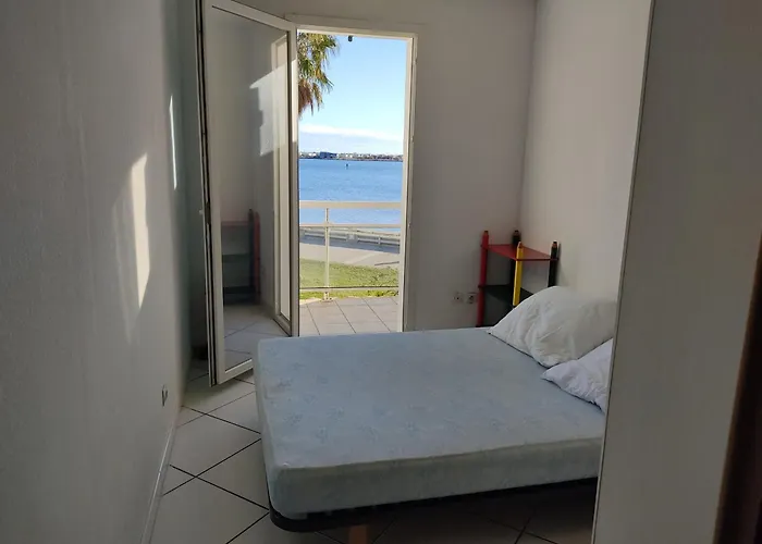 Villa T4 Avec Vue Mer, Climatisée, 80m2, à 50m, 6 Pers. - Fr-1-796-100 *